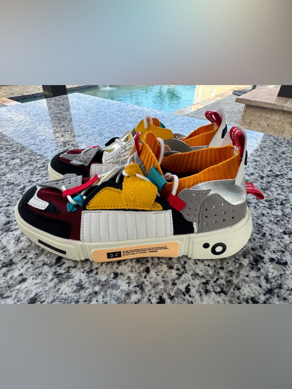 Jordyn Color-block fashion sneakers